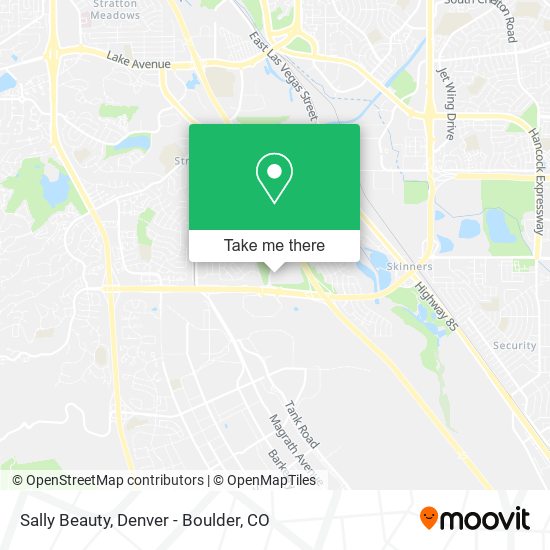 Mapa de Sally Beauty