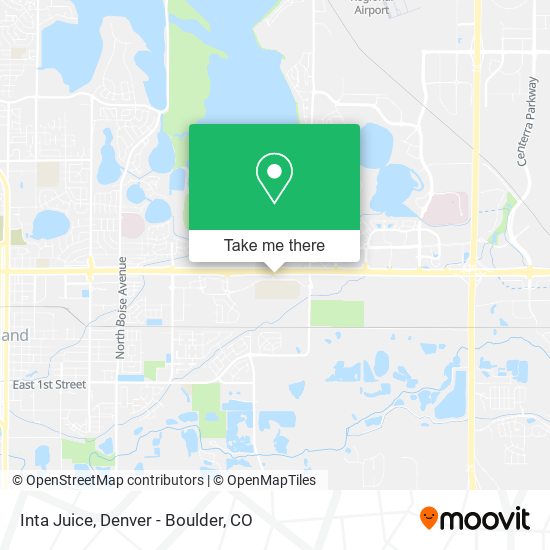Mapa de Inta Juice