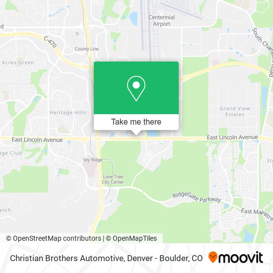 Mapa de Christian Brothers Automotive