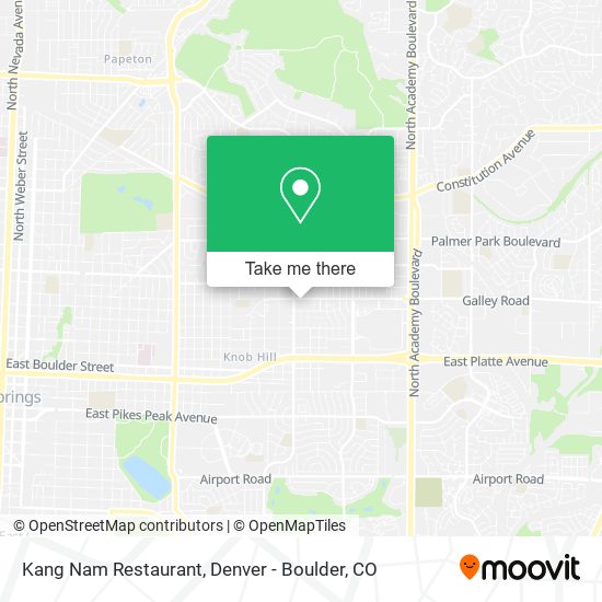 Kang Nam Restaurant map