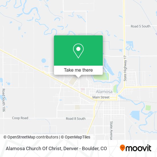 Mapa de Alamosa Church Of Christ