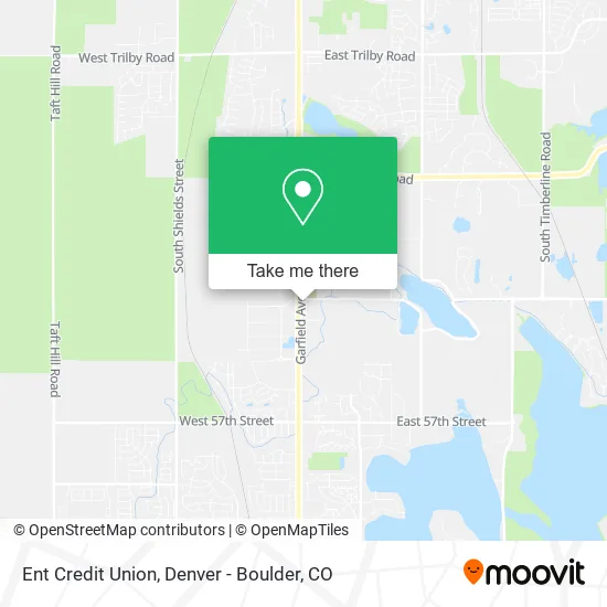 Ent Credit Union map