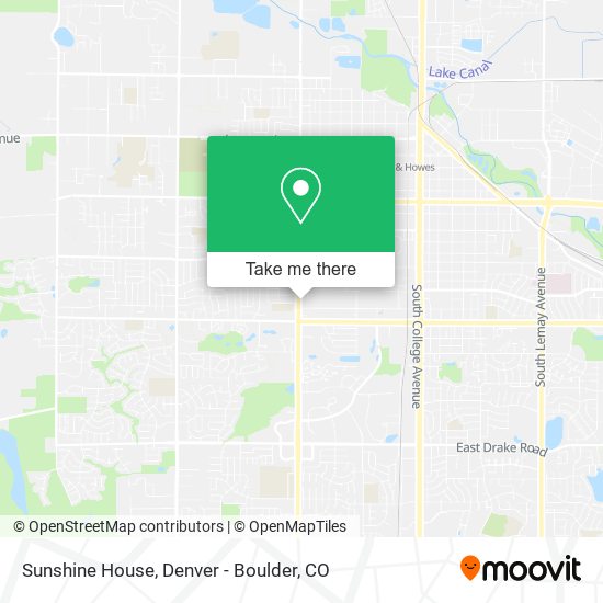 Sunshine House map