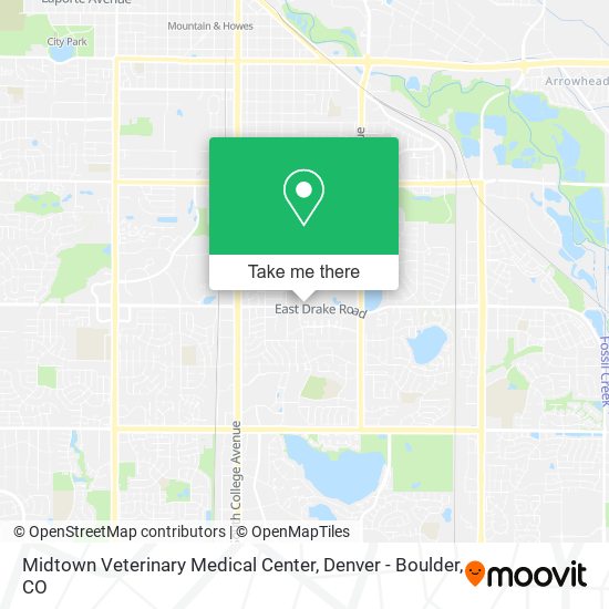 Midtown Veterinary Medical Center map