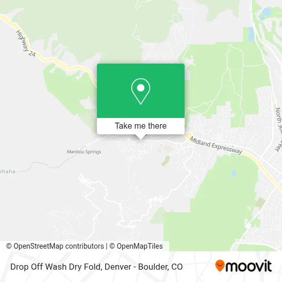 Drop Off Wash Dry Fold map