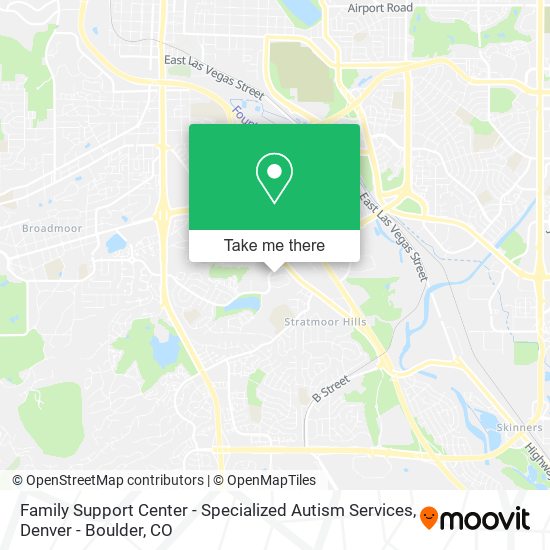 Mapa de Family Support Center - Specialized Autism Services