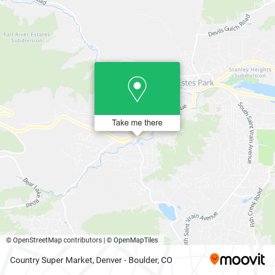 Country Super Market map