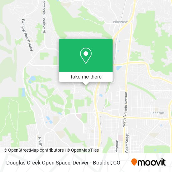 Mapa de Douglas Creek Open Space