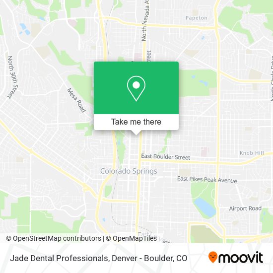 Mapa de Jade Dental Professionals
