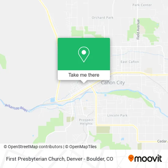 First Presbyterian Church map