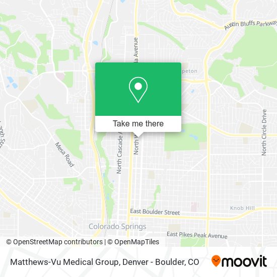 Mapa de Matthews-Vu Medical Group