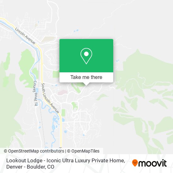 Lookout Lodge - Iconic Ultra Luxury Private Home map