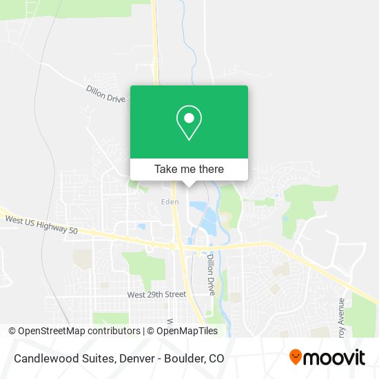 Candlewood Suites map