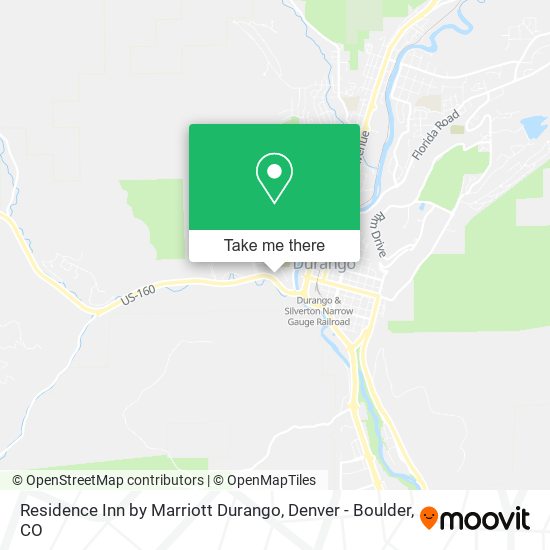 Residence Inn by Marriott Durango map