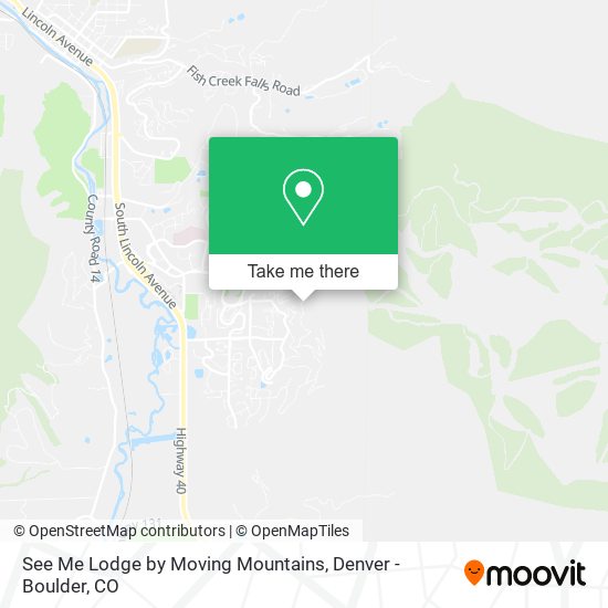 See Me Lodge by Moving Mountains map