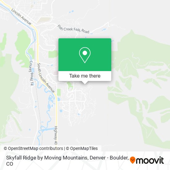 Mapa de Skyfall Ridge by Moving Mountains