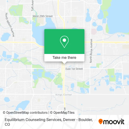 Equilibrium Counseling Services map