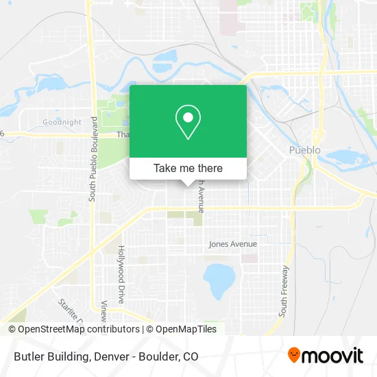 Butler Building map