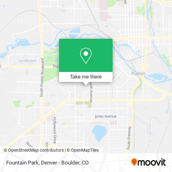 Fountain Park map