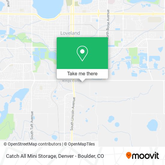 Catch All Mini Storage map