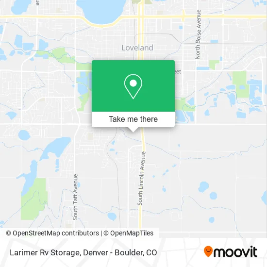 Larimer Rv Storage map