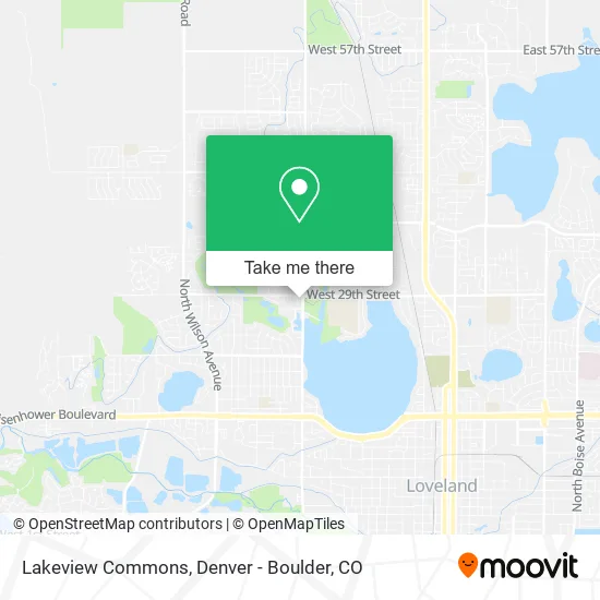 Lakeview Commons map