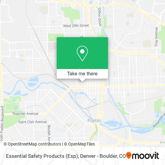 Essential Safety Products (Esp) map
