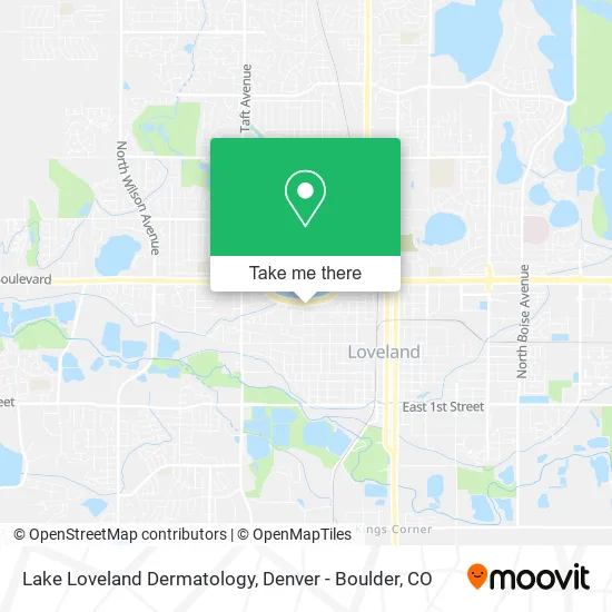 Mapa de Lake Loveland Dermatology