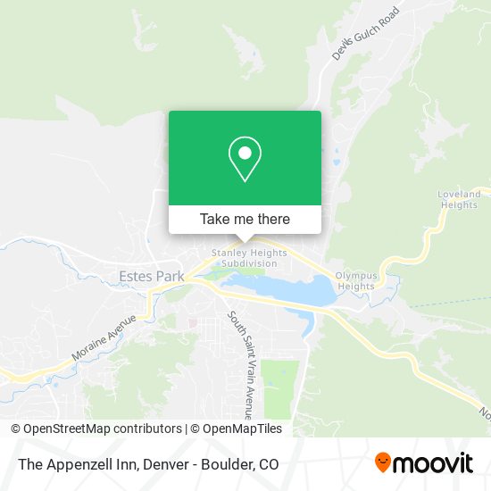 Mapa de The Appenzell Inn