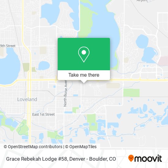 Mapa de Grace Rebekah Lodge #58