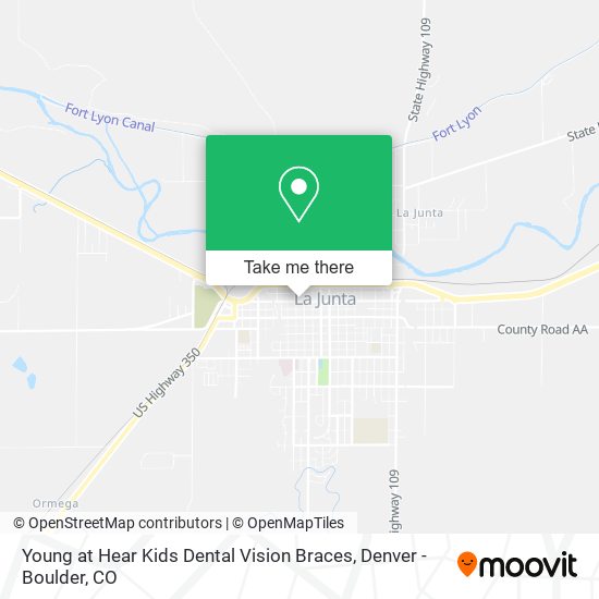 Mapa de Young at Hear Kids Dental Vision Braces