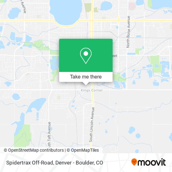 Spidertrax Off-Road map