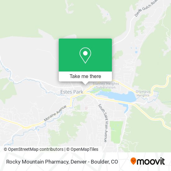 Mapa de Rocky Mountain Pharmacy