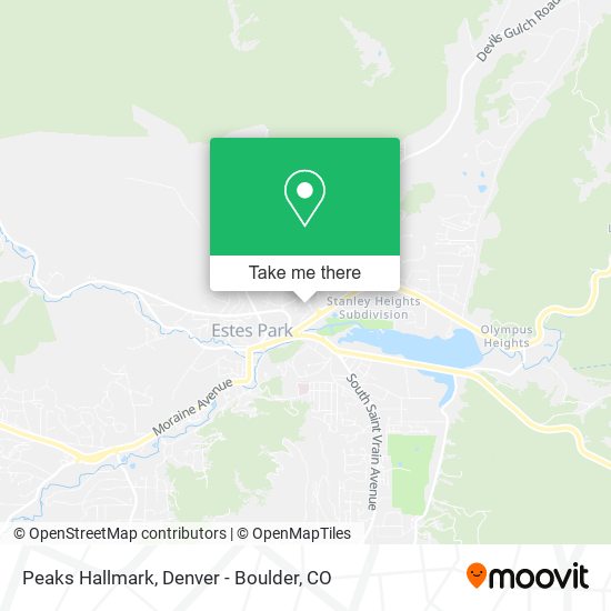 Peaks Hallmark map
