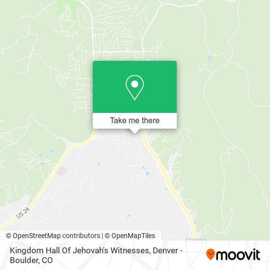 Mapa de Kingdom Hall Of Jehovah's Witnesses