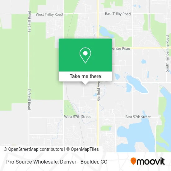 Pro Source Wholesale map