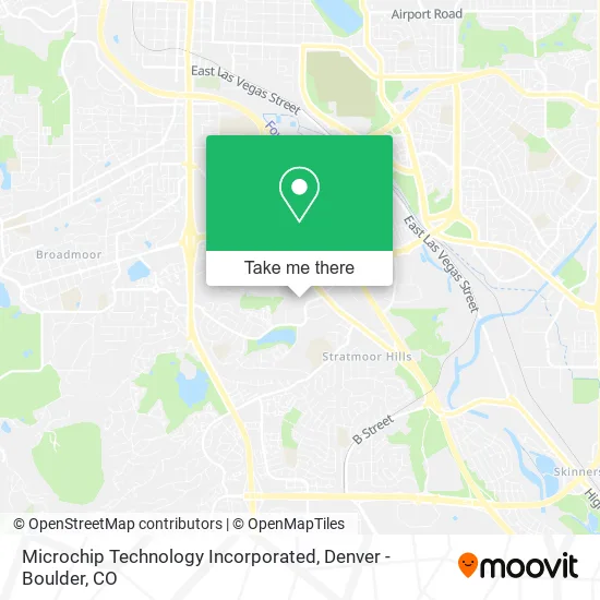 Microchip Technology Incorporated map