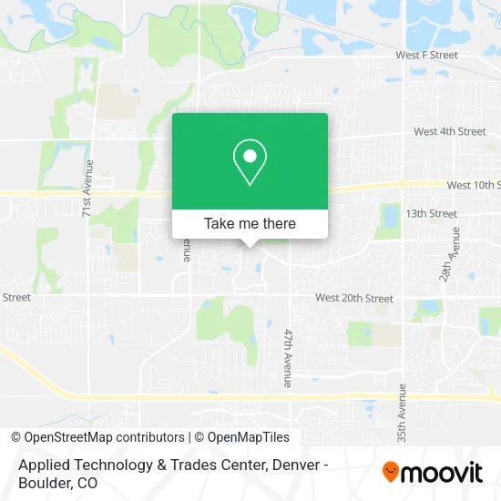 Applied Technology & Trades Center map