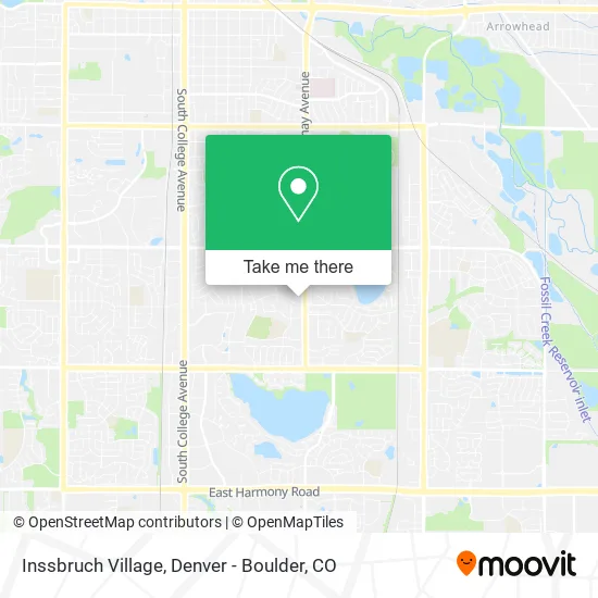 Inssbruch Village map