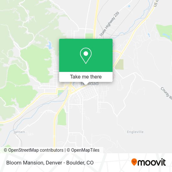 Mapa de Bloom Mansion