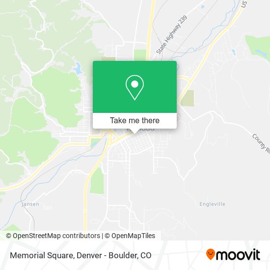 Memorial Square map
