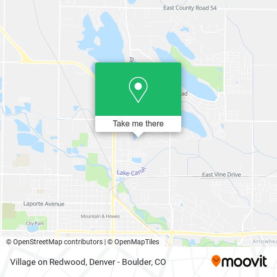 Mapa de Village on Redwood
