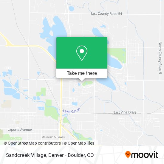 Sandcreek Village map