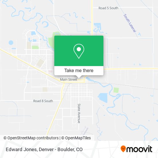 Edward Jones map