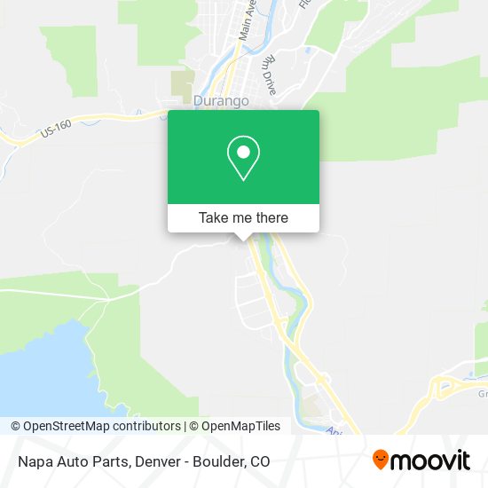 Napa Auto Parts map