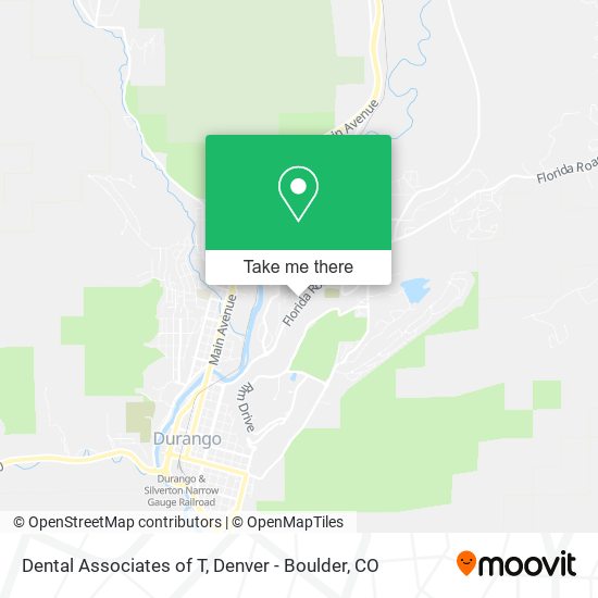 Dental Associates of T map