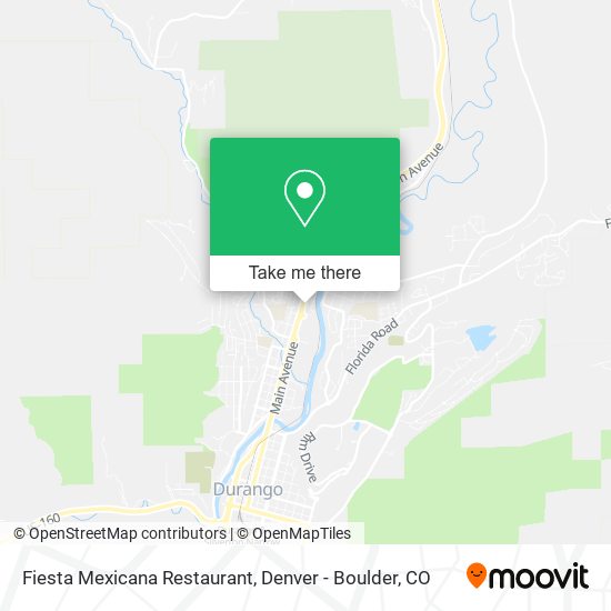 Fiesta Mexicana Restaurant map