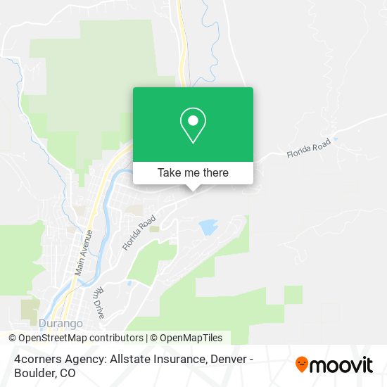4corners Agency: Allstate Insurance map