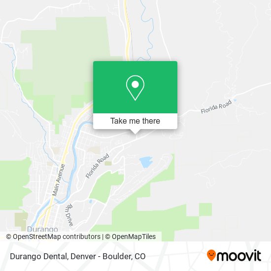 Mapa de Durango Dental