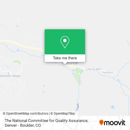 The National Committee for Quality Assurance map